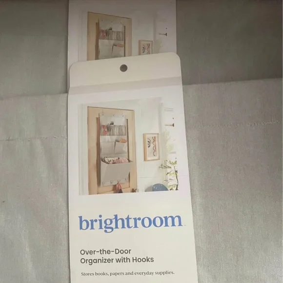 Lot of (4) Organizer Over the Door Brightroom-Grey- New - Picture 2 of 3